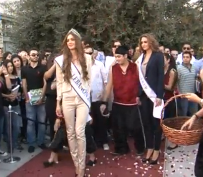 Miss Lebanon at USEK